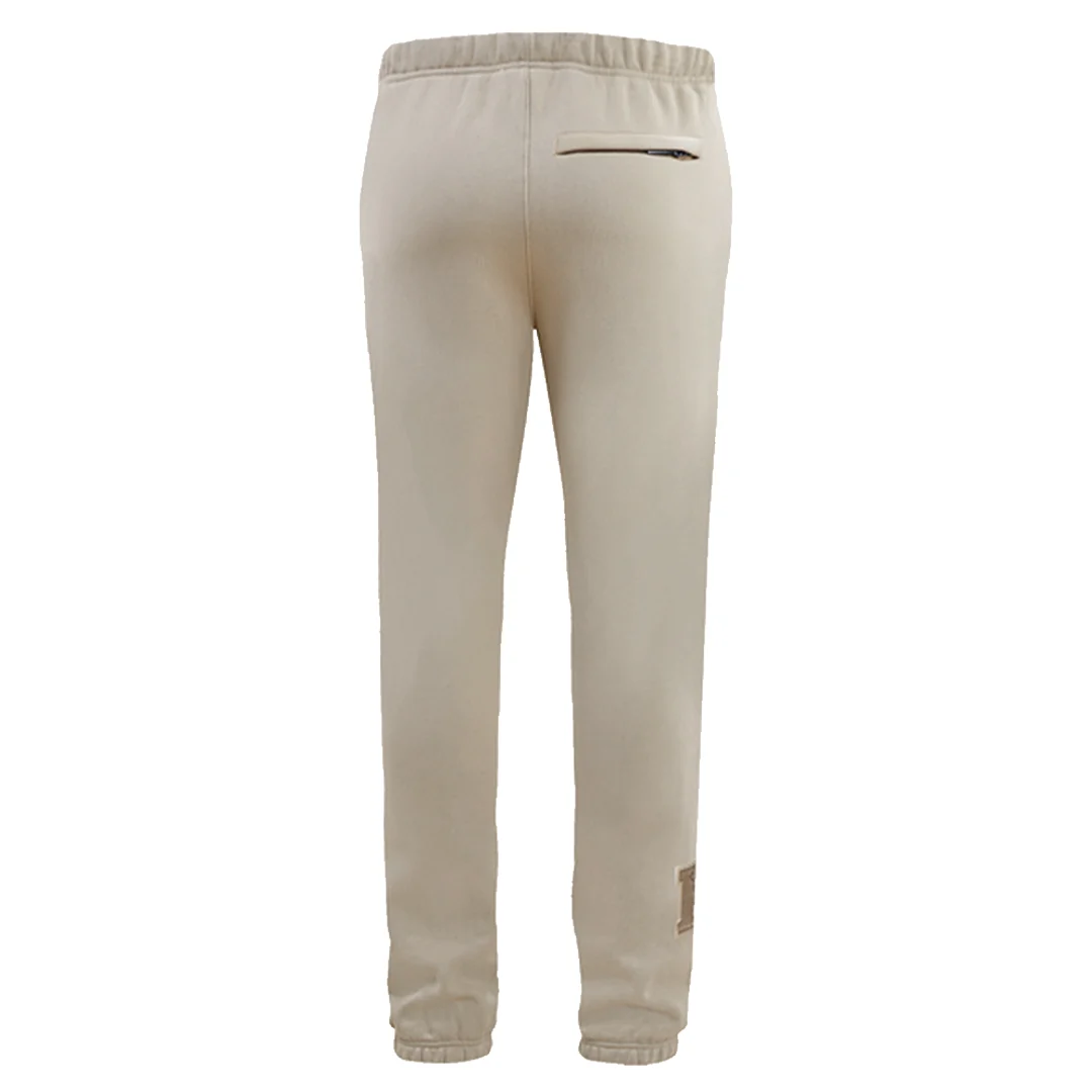 NFL DETROIT LIONS NEUTRAL FLEECE SWEATPANT TAUPE - Image 3
