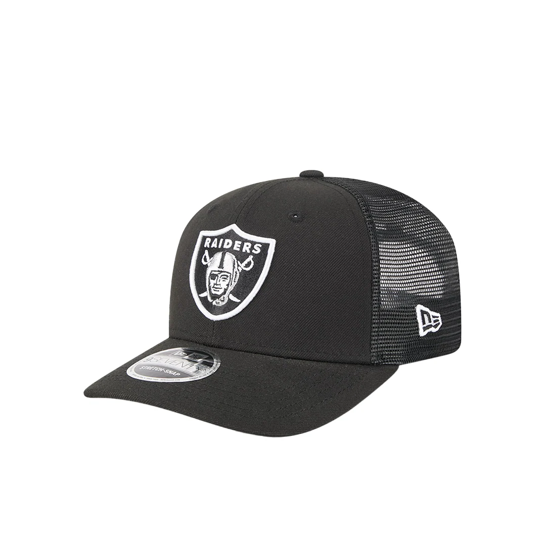 NFL RAIDERS 9SEVENTY STRETCH-SNAP CAP BLACK - Image 2