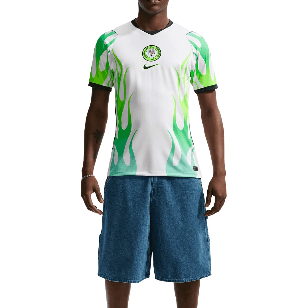 NIGERIA 2026 STADIUM AWAY WHITE JERSEY - Image 3