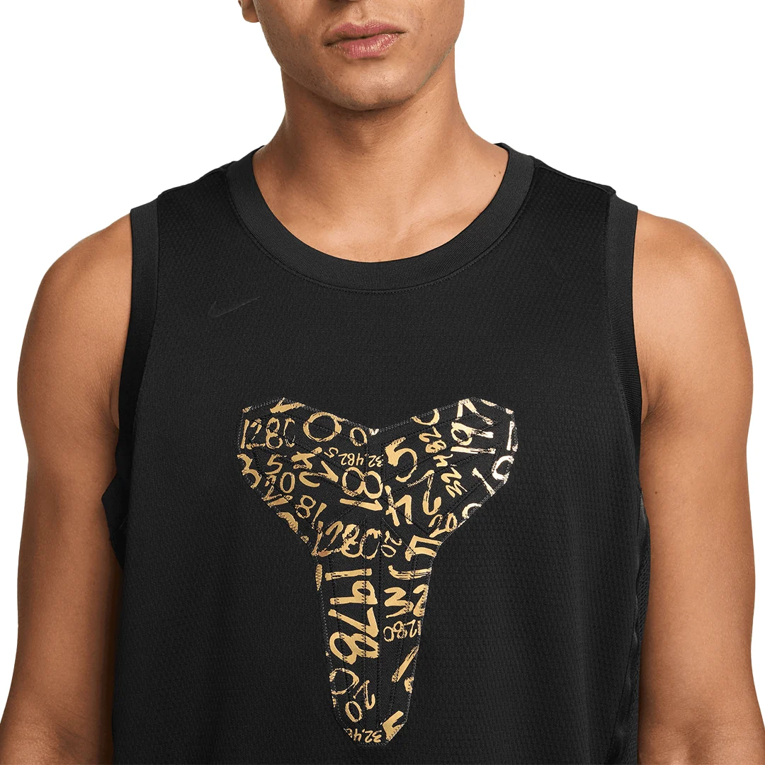 NIKE X KOBE BRYANT MAMBA GRAPHIC RELAXED TANK TOP BLACK - Image 3