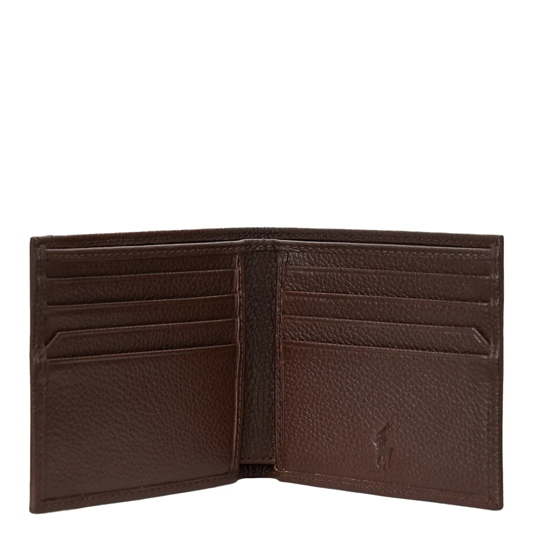PEBBLED LEATHER BILLFOLD WALLET - Image 2