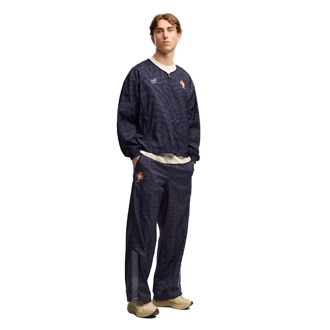PUMA x PORTUGAL x SALEHE BEMBURY KING TRACK JACKET DEEP PLUM - Image 3