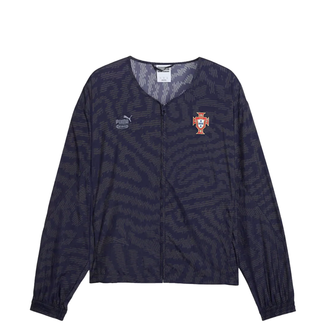 PUMA x PORTUGAL x SALEHE BEMBURY KING TRACK JACKET DEEP PLUM - Image 4