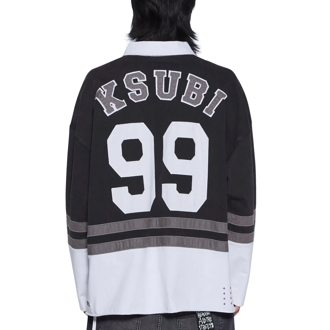 DUKE RUGBY LONG SLEEVE JERSEY BLACK - Image 2