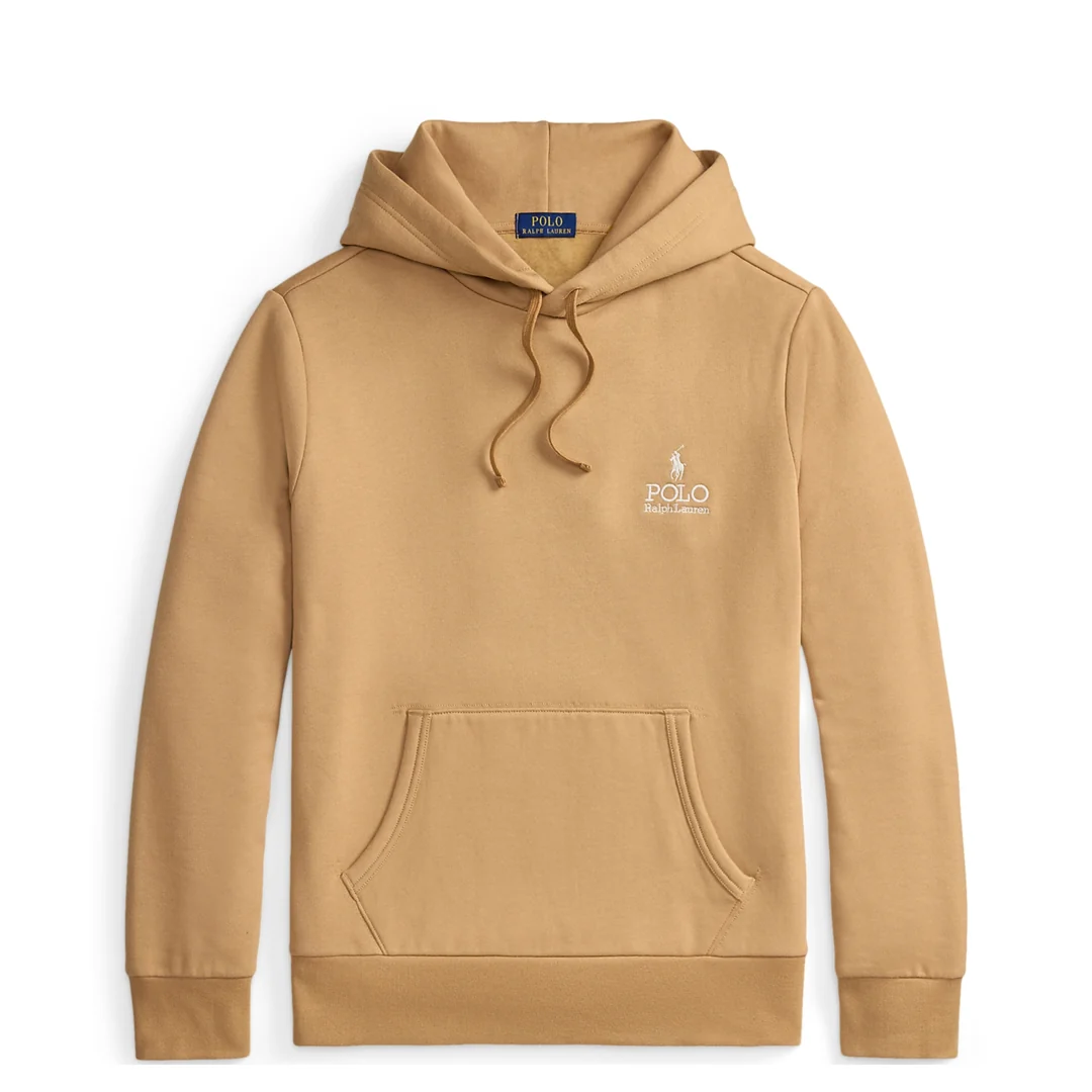SEASONAL FLEECE HOODIE CAMEL
