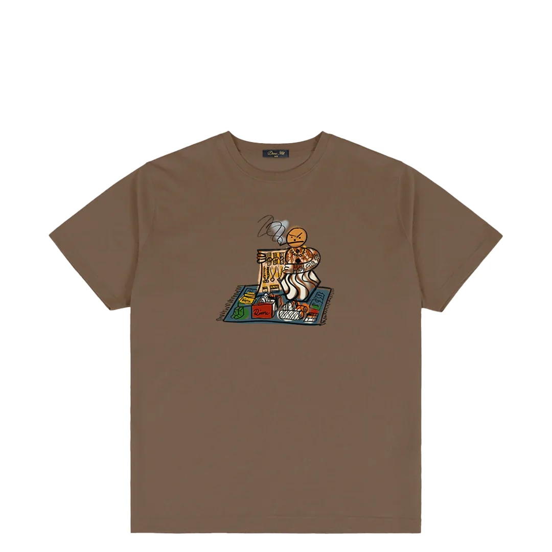 SNACKMAN DEALER T-SHIRT CHOCOLATE
