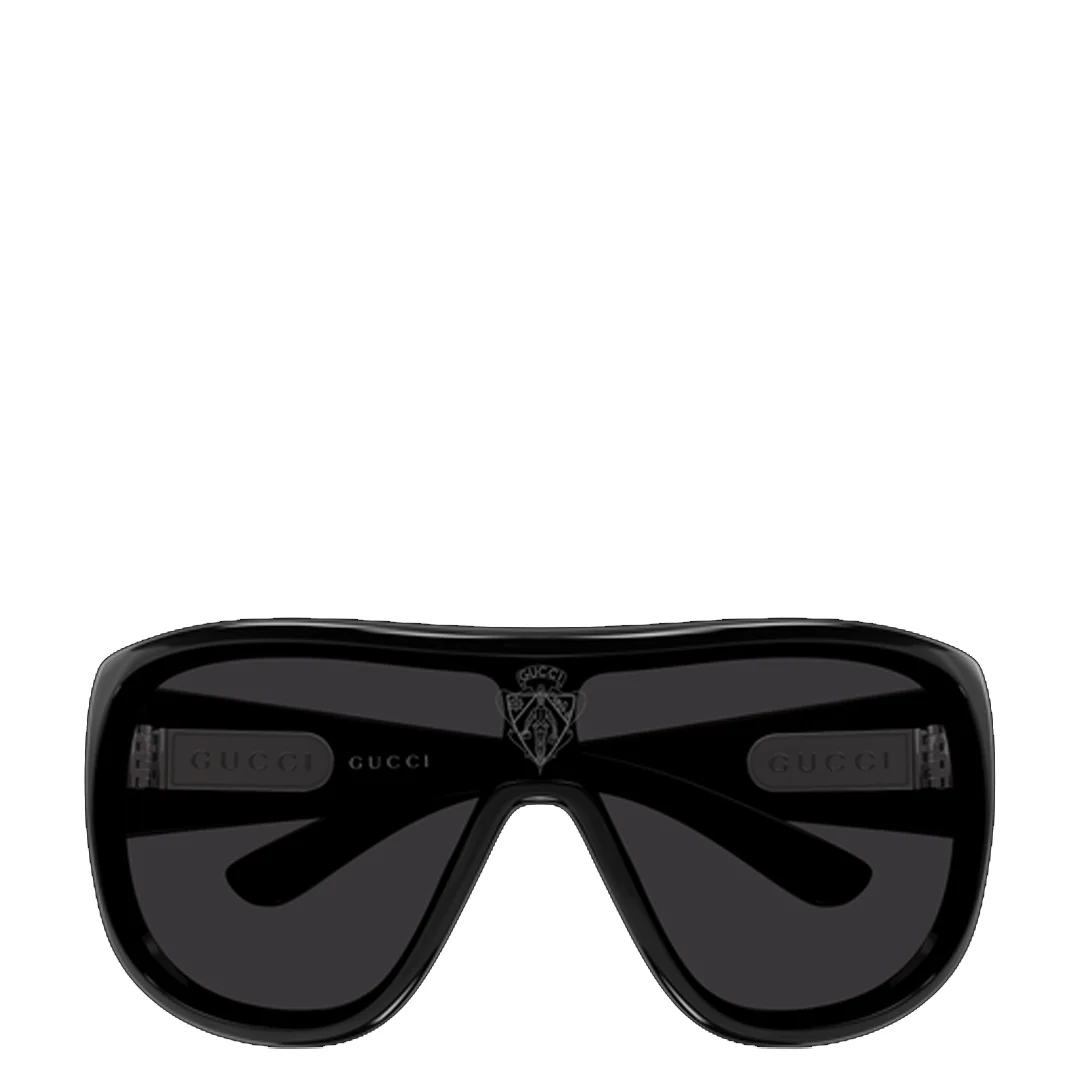 SPORT LUXURY INJECTION SUNGLASSES BLACK - Image 2