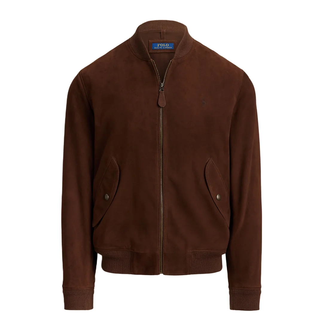 SUEDE FLIGHT JACKET COOPER BROWN - Image 2