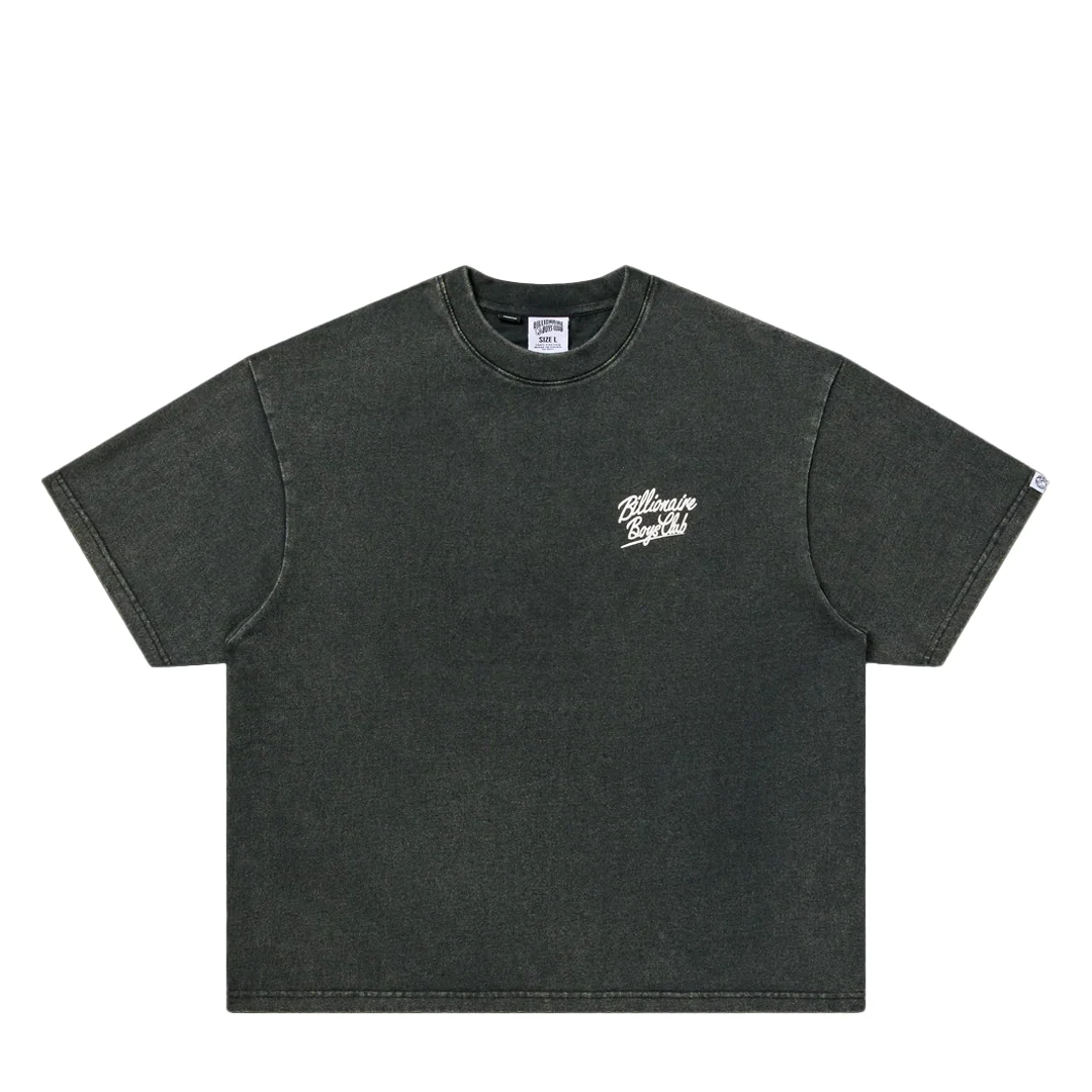 THE ABYSS SHORT SLEEVE KNIT BLACK BOXY FIT - Image 2