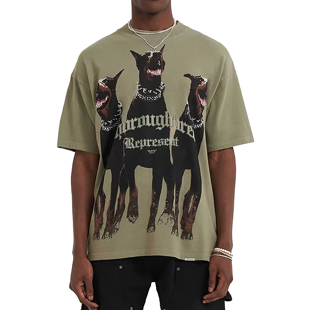 THOROUGHBRED T-SHIRT KHAKI