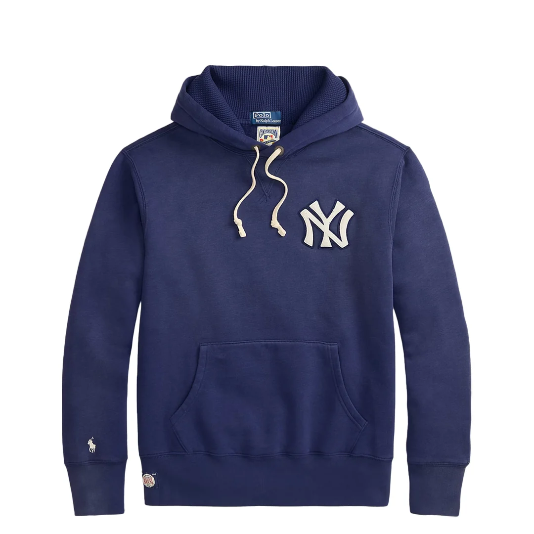 VINTAGE YANKEES HOODIE DARK COBALT