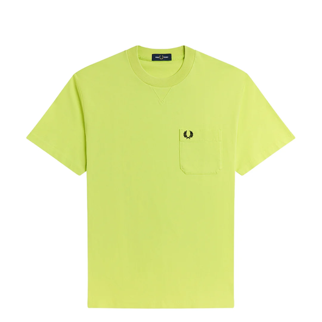 WASHED T-SHIRT CITRON