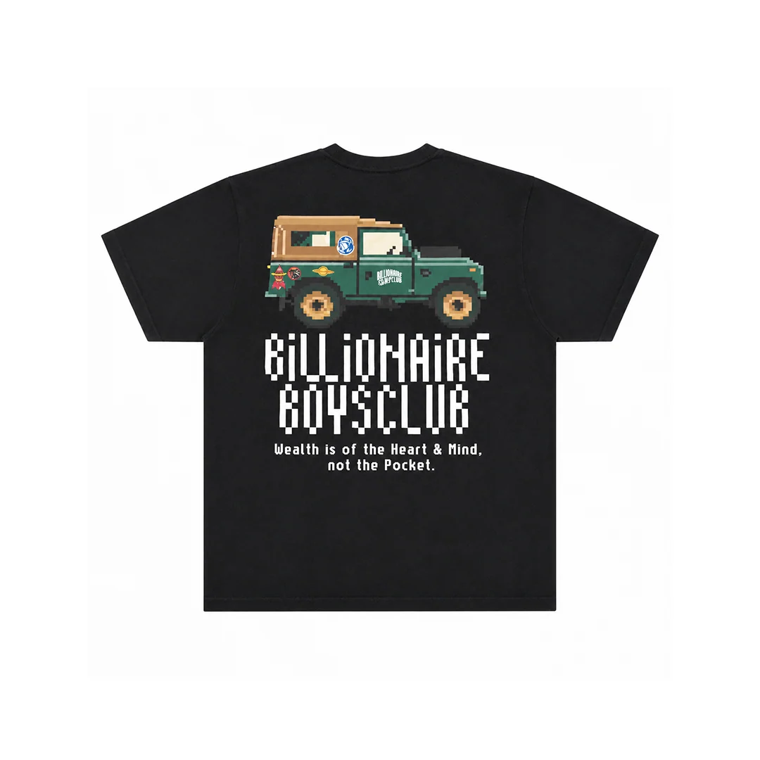 WILD SS KNIT TEE BLACK