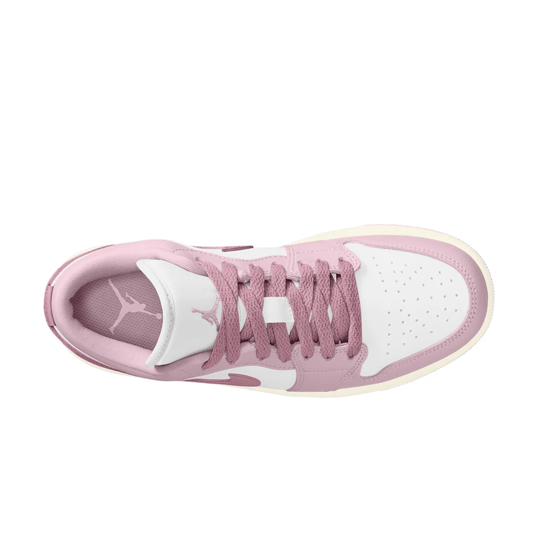 WOMEN'S AIR JORDAN 1 LOW ICED CARMINE - Image 3