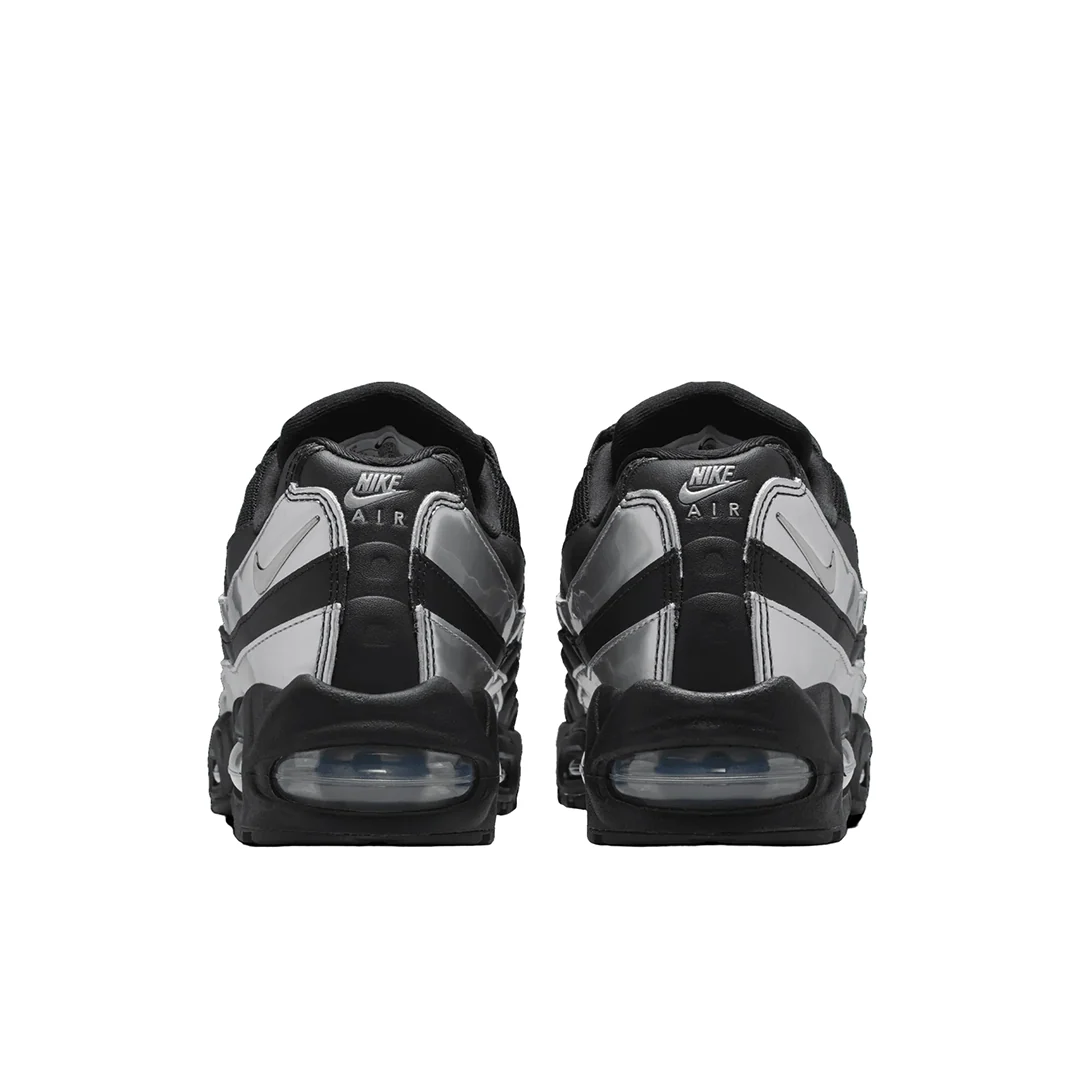 WOMEN'S AIR MAX 95 "BIG BUBBLE" BLACK / METALLIC SILVER - Image 5