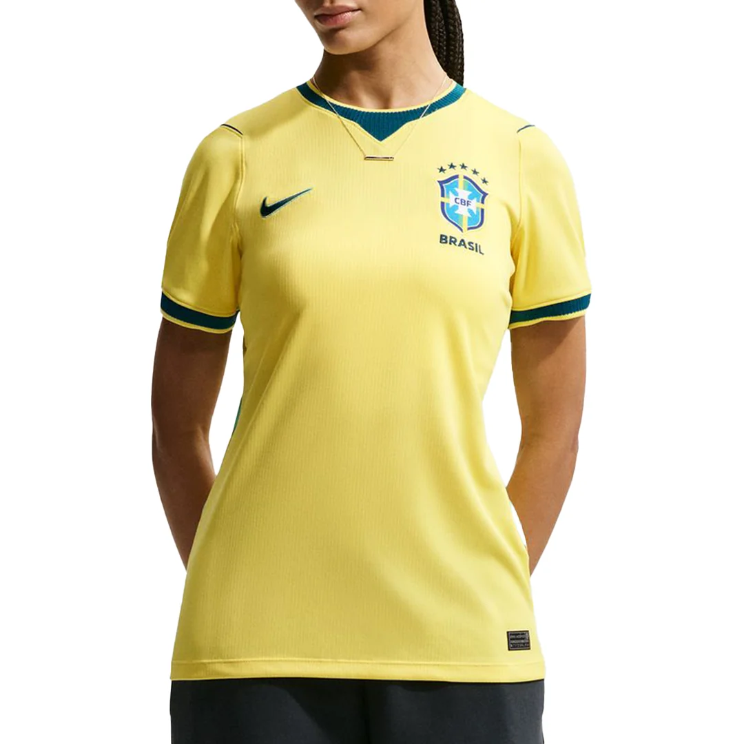WOMEN'S BRAZIL 2026 STADIUM HOME JERSEY YELLOW CANARY - Image 3