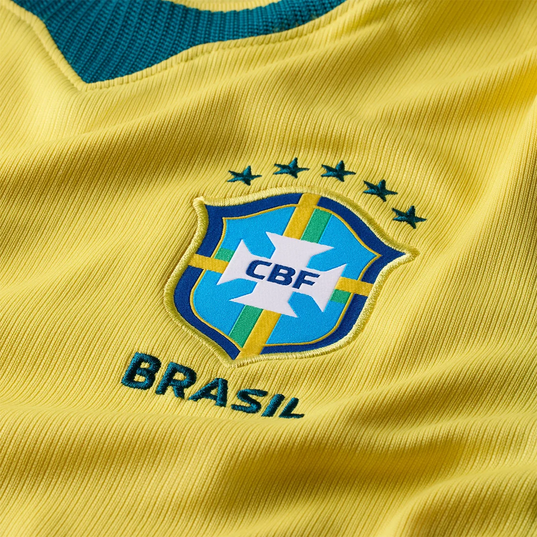 WOMEN'S BRAZIL 2026 STADIUM HOME JERSEY YELLOW CANARY - Image 5