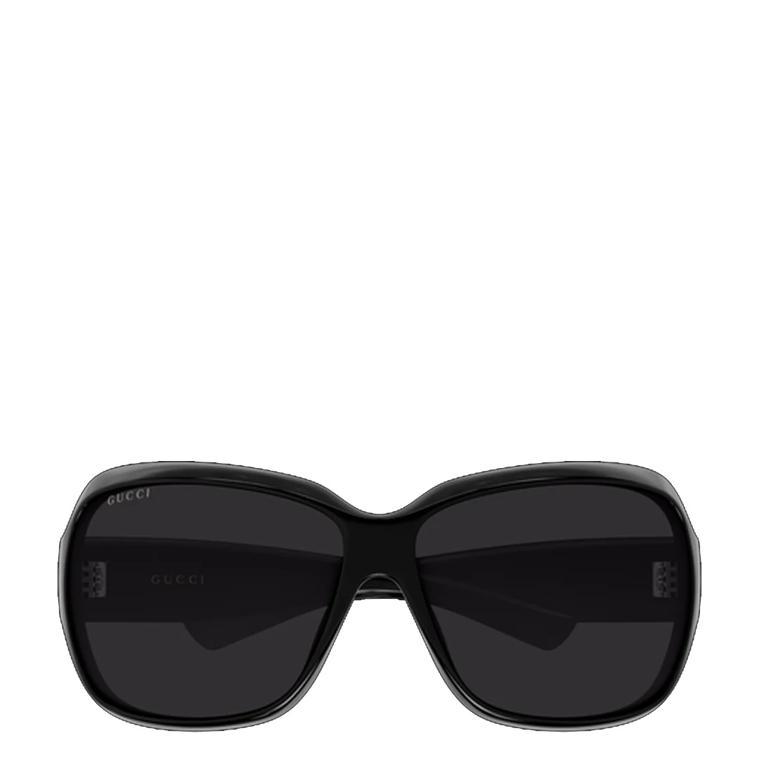 WOMEN'S INJECTION RETRO SUNGLASSES BLACK - Image 2