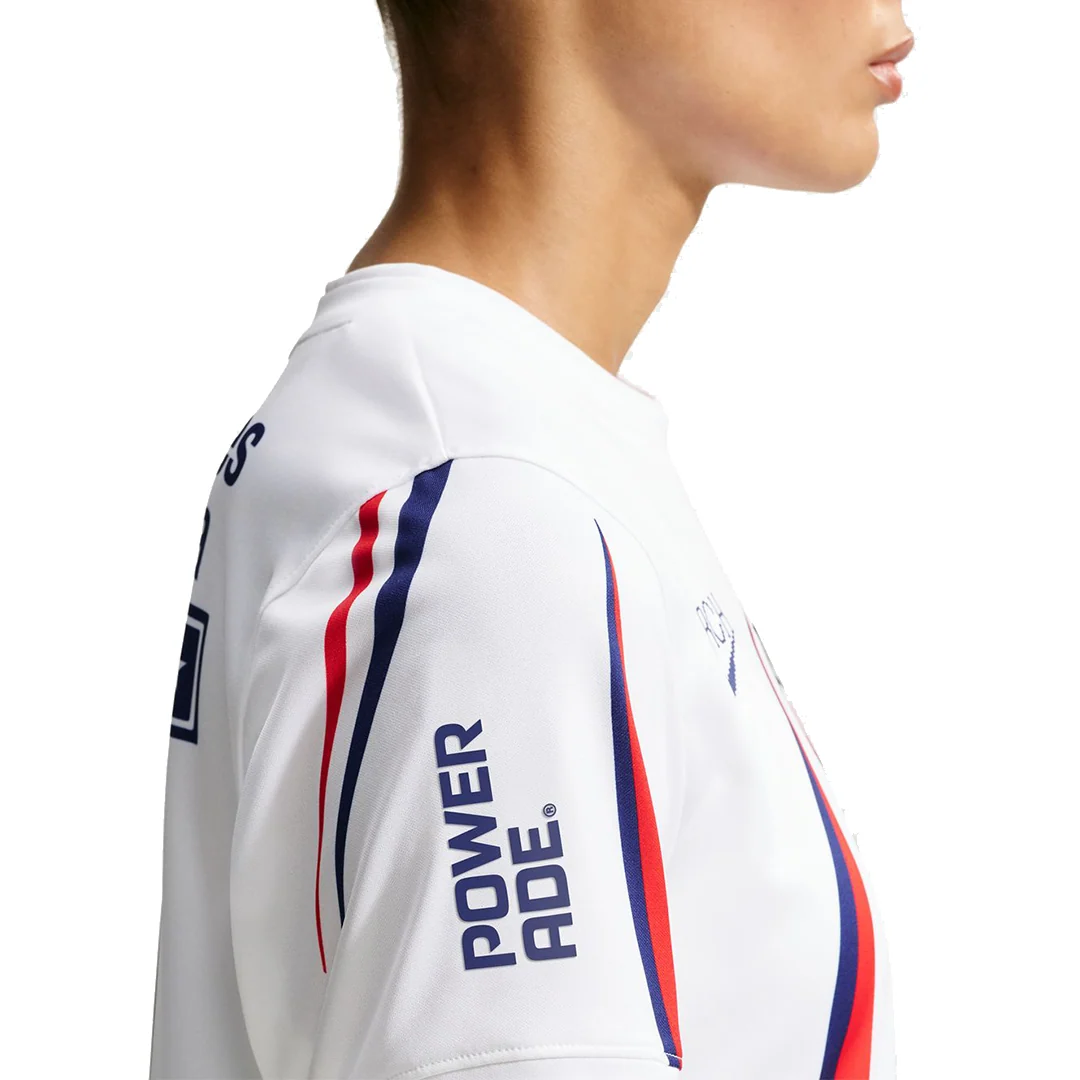 WOMEN'S USA X V.A.A. JERSEY WHITE / DEEP ROYAL BLUE - Image 6