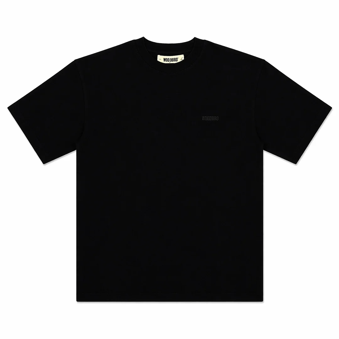 LIMITED EDITION WOODBIRD X NRML "FOOD TRUCK " T-SHIRT BLACK - Image 2