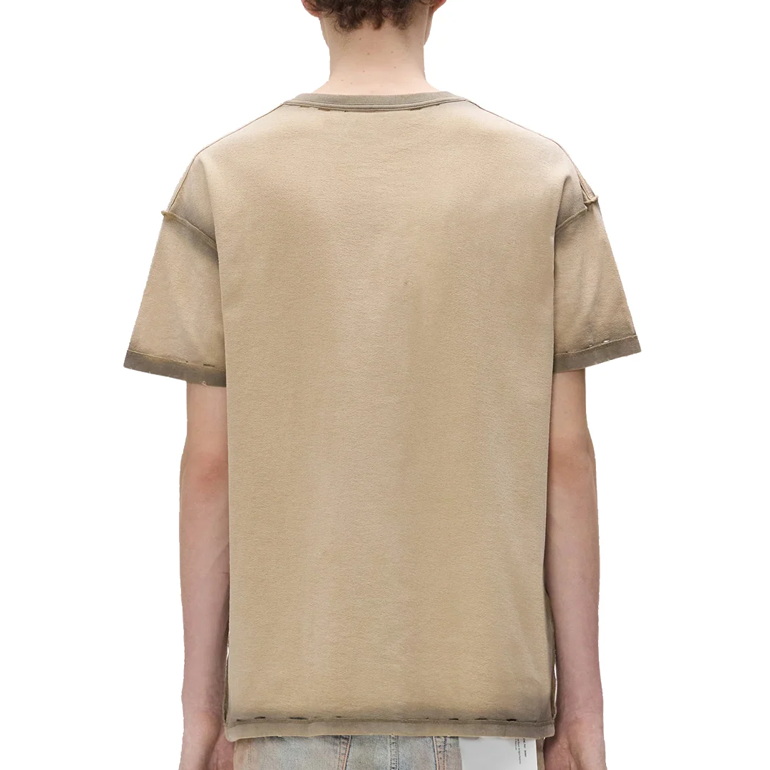 WORKING SCRIPT TEE KHAKI - Image 2